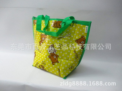 【厂家大批量生产定制 拉链封口 海绵手提涤纶袋】价格,厂家,图片,旅行箱包,东莞市百普工艺品科技-